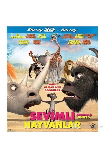 Genel Markalar 3dblu Ray - Sevimli Hayvanlar 3d -2d - Animals United Ister 2d...