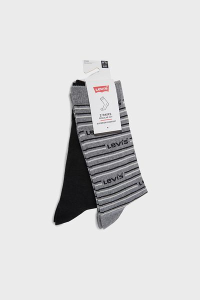 Levi's Cotton Comfortable 2 Pack Socks Men's Socks 37157
