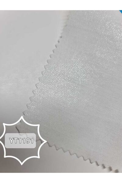 Yaka Telası-1191- 1 Metre (100CM) Yapışkanlı Tela Beyaz