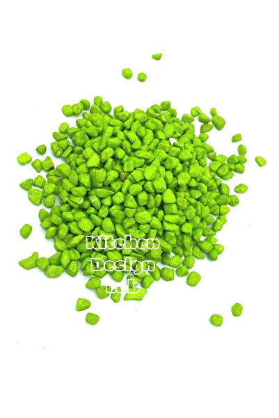 Kitchen Design Lab Yeşil Dekoratif Taşlar Ev Dekorasyon Natural Taşlar Akvary...