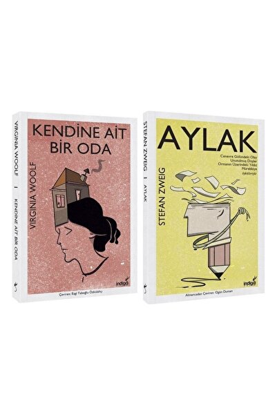 İNDİGO 2 Kitap / Aylak - Kendine Ait Bir Oda