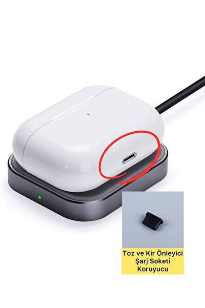 ucuzmi 1-2-3/pro 1-2  Toz Ve Kir Önleyici Şarj Soketi Koruyucu Tıpa-su Geçirm...