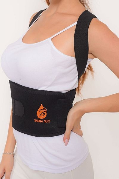 SAUNA SUIT Kortaytgymdıkdurus Supporter Back Waist Corset Sports Corset Upright Posture Women-men Unisex Daily Sports