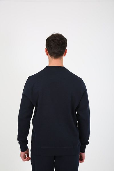 ESQUDO Ανδρικό φούτερ Navy Blue Basic Oversize