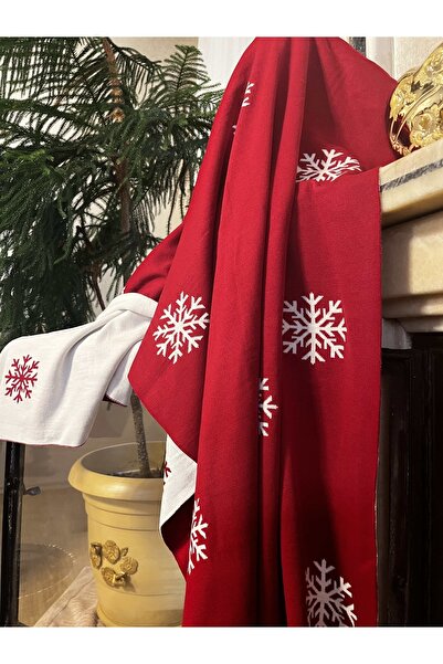 CEMORME Kar Kristali Triko Tv Battaniyesi, Omuz Şalı (80X175) Cm