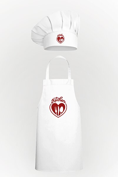 Tasarım Trend تصميم مطبخ مكتوب على شكل عظمة الفطر ومريلة المطبخ