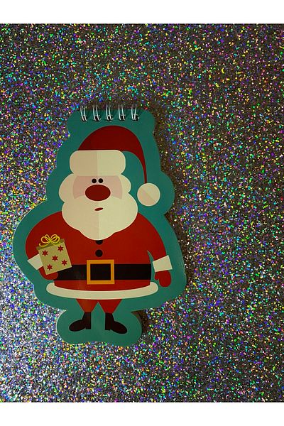 4nio Gift Santa Claus Mini Shaped Notebook
