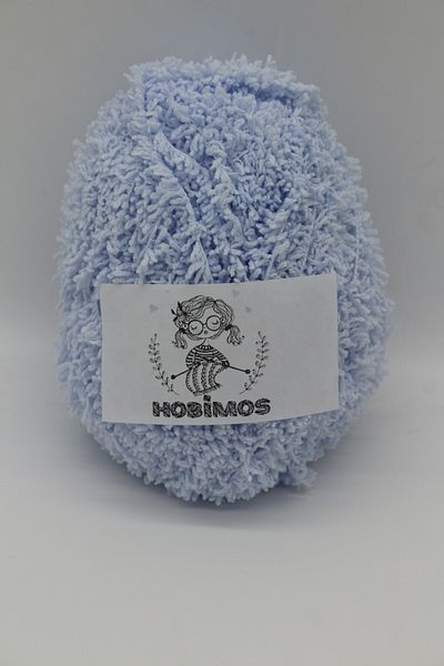 Hobimos Os Ana Lamb - Baby Blue Lamb Yarn - Τσάντα, Γιλέκο, Υπνόσακος, Rainbow Yarn