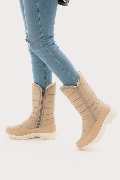 Efal Shoes Γυναικείες γυμνές αδιάβροχες μπότες χιονιού