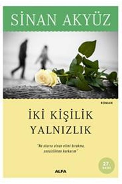 Alfa Yayınları Iki Kişilik Yalnızlık