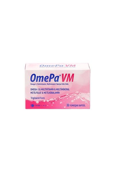 Omepa Vm Multivitamin, Supplementary Food Supplement Food Containing Multimineral 30 Soft Capsules