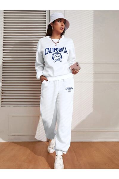 Machetta Σετ φούτερ με στάμπα μεγάλου μεγέθους California Tennis Design