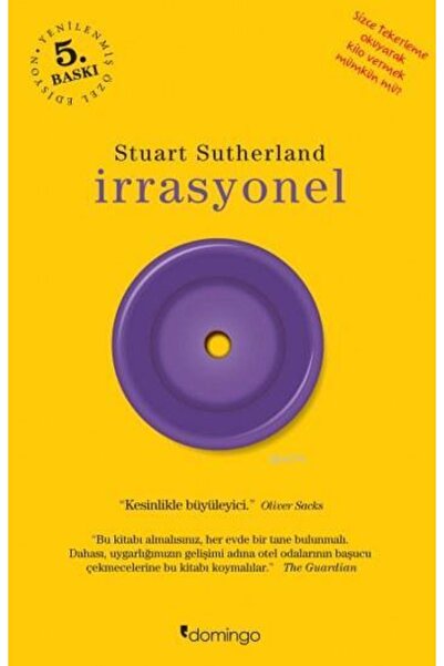 Domingo Yayınevi Irrasyonel; Sizce Tekerleme Okuyarak Kilo Vermek Mümkün Mü?