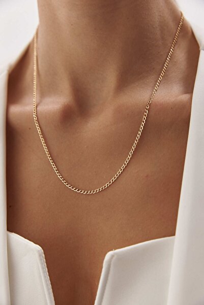 YAVUZ KUYUMCULUK 14 Ayar Altın Klasik Gurmet Zincir