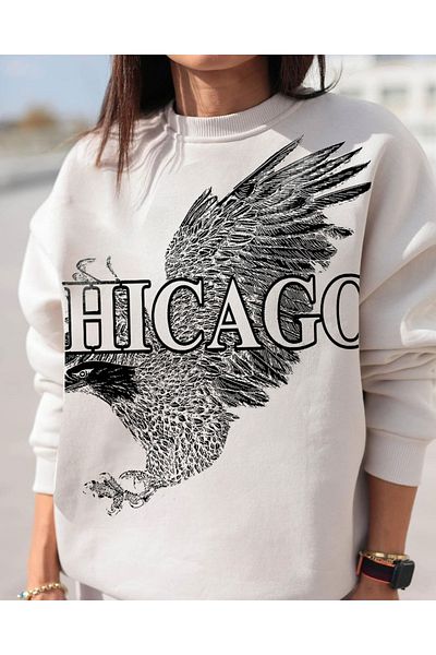 Machetta Σετ φόρμας μεγάλου μεγέθους Eagle Printed Design Oversize