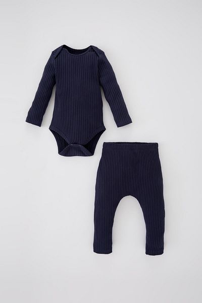 DeFacto Baby-Body - Dunkelblau - Regular Fit