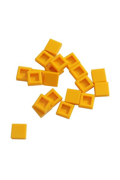 LEGO Custom Moc Creator Tile - 1x1 Light Orange Tile 4 Pieces Will Be Sent