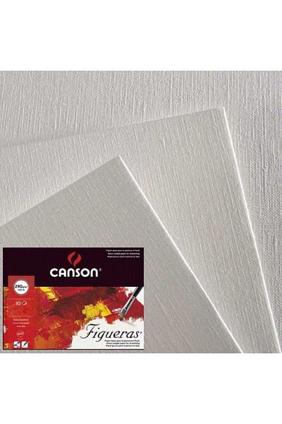 Canson Figueras Oil Color Pad 290gr Oil Color Block 10 Sheets 24x33cm