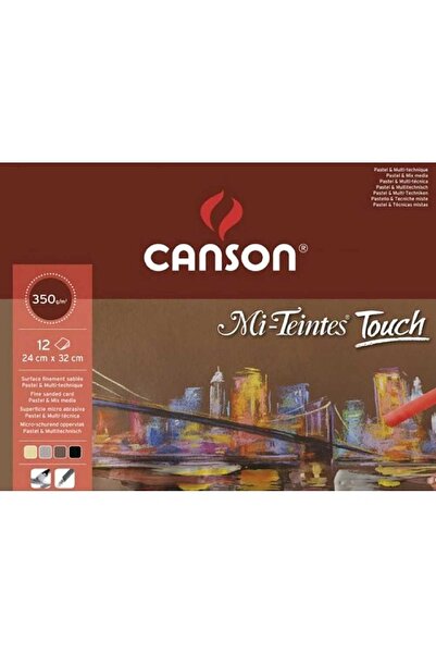 Canson Mi-tientes Touch 350 г Пастель Blok 12 сторінок 24x32 см