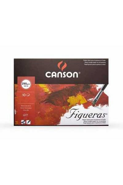 Canson Figueras Oil Paint Drawing Notebook 24x33cm 290gr 10 Sheets