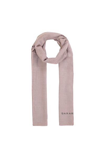 Sarar Cotton Class Shawl / Powder