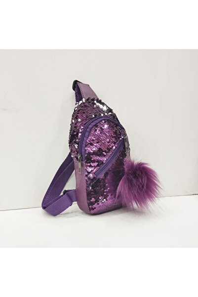 PLATSO Pullu Bady Bag Kız Çocuk Çantası