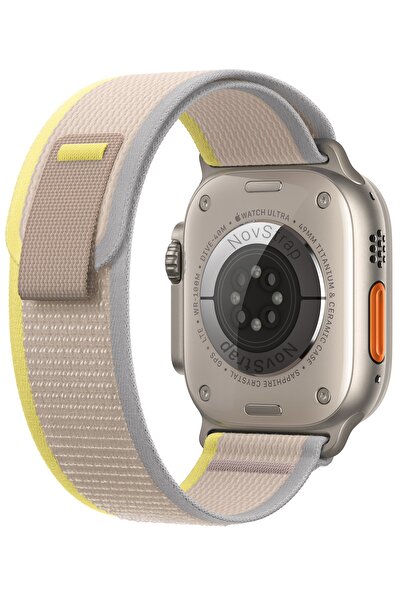 NovStrap Apple Watch 42mm 44mm 45mm 49mm 1 2 3 4 5 6 7 8 Se Ultra Kordon Trail Loop Tasarım Kayış