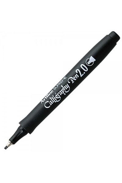 artline Supreme Calligraphy Pen: 2.0 Mm: Black