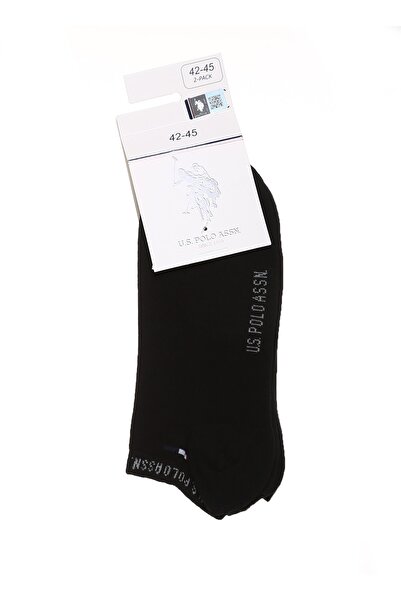 U.S. Polo Assn. Μαύρες ανδρικές κάλτσες James-sk22-2.vr046