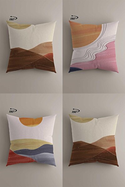 LadiesHome Husă de pernă decorativă cu design decorativ modern, imprimată dig...