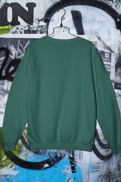 SUNFREE Φούτερ Unisex Born To Be Wild με στάμπα Oversize