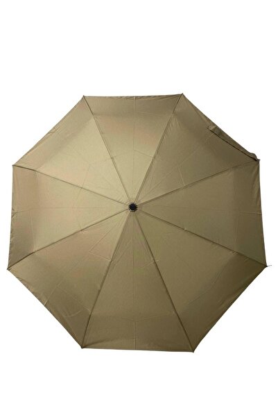 Genel Markalar 3238 Fiber Katlanır Tam Otomatik Açılır Kapanır Bej Şemsiye