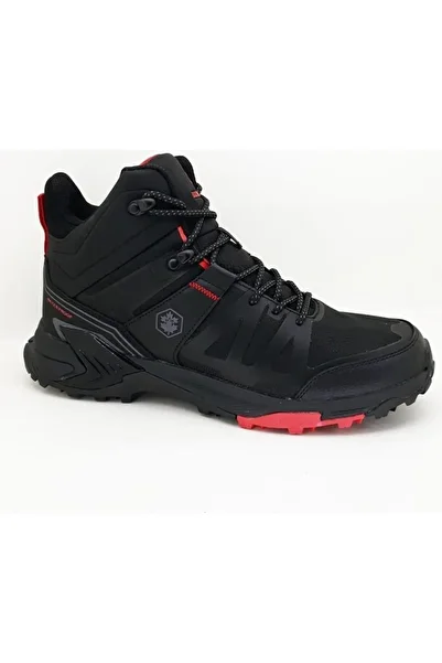lumberjack Star Hi Boots Μαύρο-κόκκινο