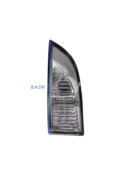 ALPHA AUTO PART Megane 3, Fluence Için Ayna Sinyali Beyaz- Sol