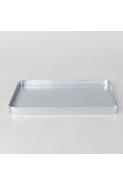 Selim Victoria Rectangular Tray Large Silver
