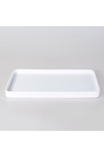 Selim Victoria Rectangular Tray Large White