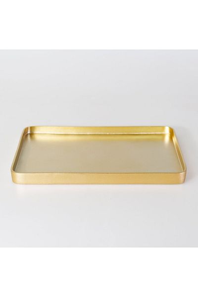 Selim Victoria Rectangular Tray Large Gold