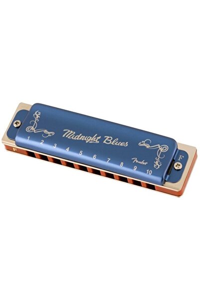 FENDER Midnight Blues Harmonica F (fa) Mızıka