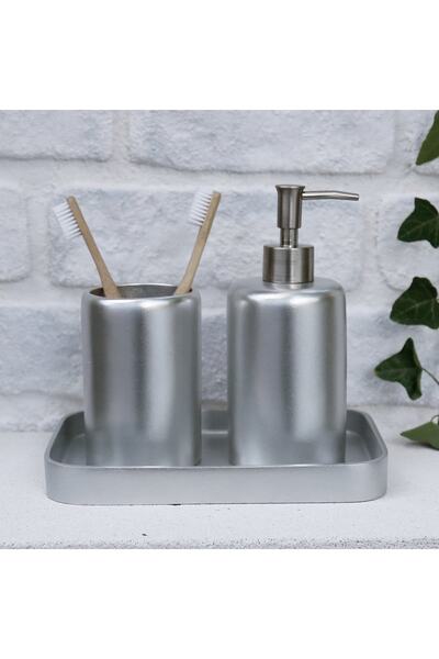 Selim Victoria Rectangular Tray Small Silver