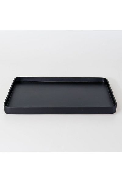 Selim Victoria Rectangular Tray Large Black