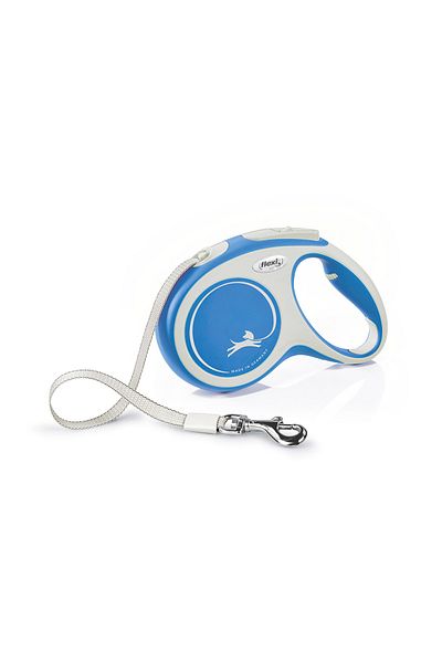 Flexi جهاز سفر أوتوماتيكي نيو كومفورت - متوسط ​​- 5 أمتار - أزرق
