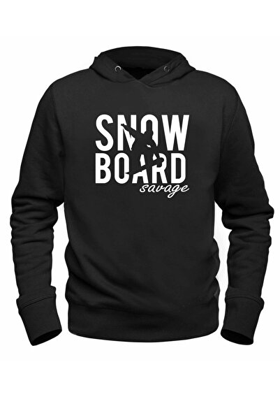 Alfa Tshirt Snowboard Savage Black Sweatshirt