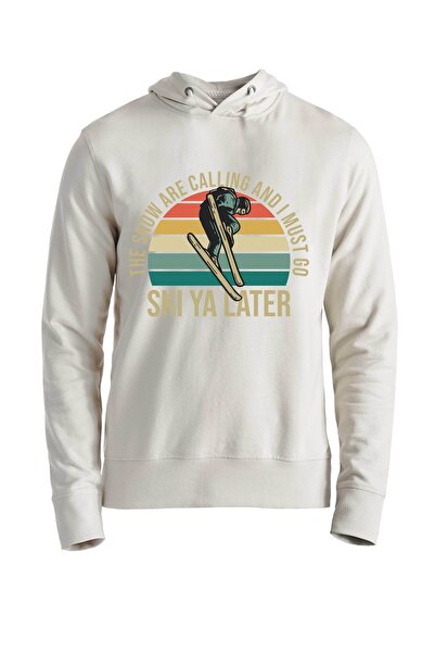 Alfa Tshirt Ski Ya Later Ecru Sweatshirt