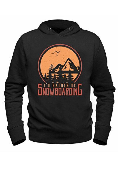 Alfa Tshirt Rather Snowboard Black Sweatshirt