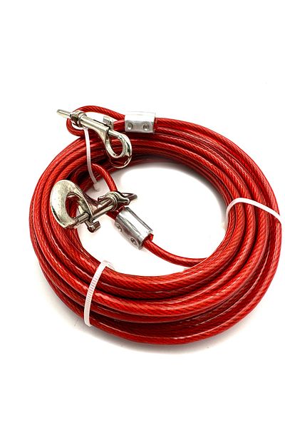 Tasma Market Red 9 Meters Dog Garden Binding Rope