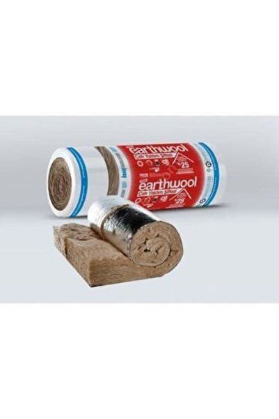 Knauf Earthwool Camyünü Şilte 10cm 9,6m2 Folyolu