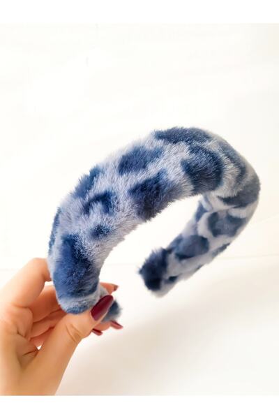 CSR AKSESUAR Λούτρινο στέμμα με σχέδιο λεοπάρ