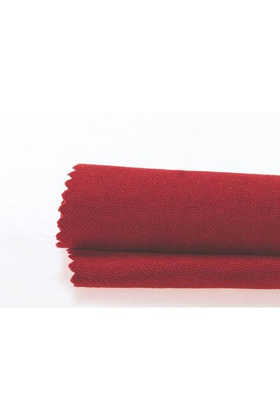 Pastel Metallic Red Tablecloth Velvet Textured Stain Resistant