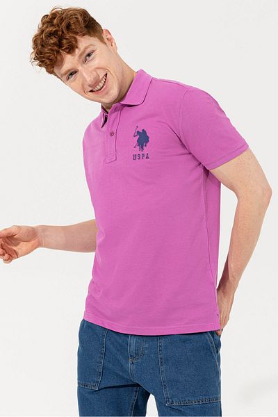 U.S. Polo Assn. Мъжка лилава тениска