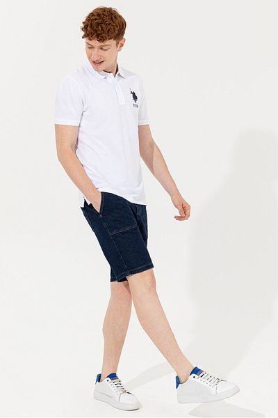 U.S. Polo Assn. Μπλε ανδρικό σορτς και βερμούδα